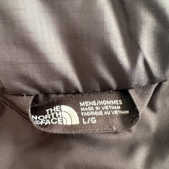 Vintage Mens North Face 550 Black Goose Down Vest Size Large - Picture 6 of 8